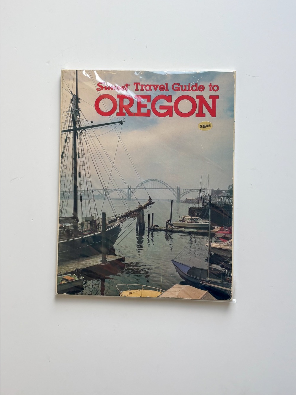 1970's Sunset Travel Guide Oregon Book